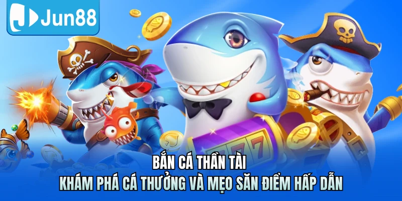 Bắn Cá Thần Tài - Khám Phá Cá Thưởng Và Mẹo Săn Điểm Hấp Dẫn