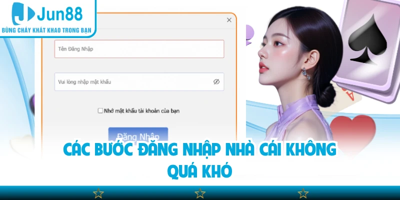Các bước đăng nhập nhà cái không quá khó